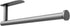 DEKAVA Under Cabinet Wall Mount Paper Towel Holder, Self-Adhesive Bar, Stainless Steel
