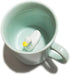 ZaH 3D Coffee Mug, Cute Animal Inside Cup, Cartoon Ceramics Teacup for Kids, 8 oz Duck