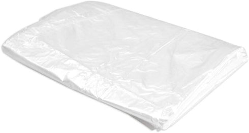 Pack of 50 Garment Bag Transparent Clothing Dust Cover for Dustproof Hanging Clothes, Suit Dress Jacket Cover for