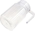 600ML Acrylic Pitcher - Transparent Juice Bottle with Lid and Handle for Cold Water, Juice, Tea, Milk, Sangria