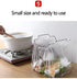 Desktop Trash Bag Holder, Small Garbage Bag Rack for Home Kitchen Countertop, Folding Trash Bag Organizer