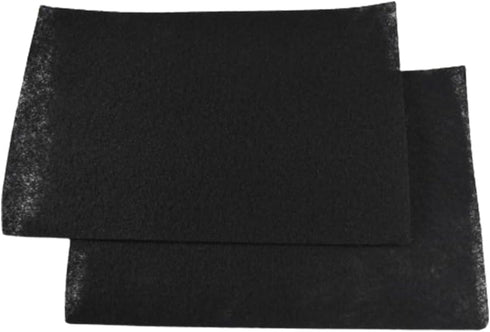 HQRP 2-Pack Activated Charcoal Filters for Kitchen Aid and Whirlpool Over the Range Microwave Hood