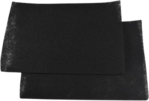 HQRP 2-Pack Activated Charcoal Filters for Kitchen Aid and Whirlpool Over the Range Microwave Hood