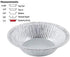 PACTOGO Mini Silver Disposable Aluminum Foil Tart Pans - 3" Baking Pie Tins (Pack of 50)