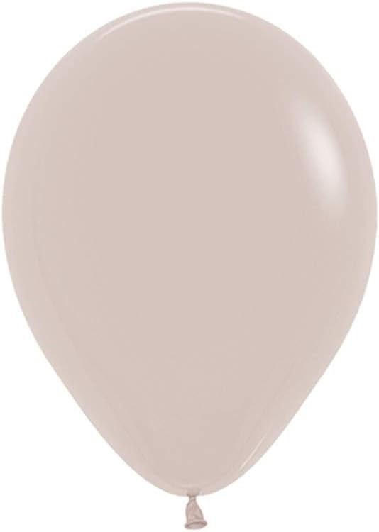 Betallatex 5" Deluxe White Sand Latex Balloons (51361), 5"