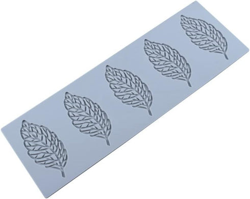 Hollow Leaf Silicone Mold for Chocolate Candy, 3D Food Cooking Decorations, Fondant Mold
