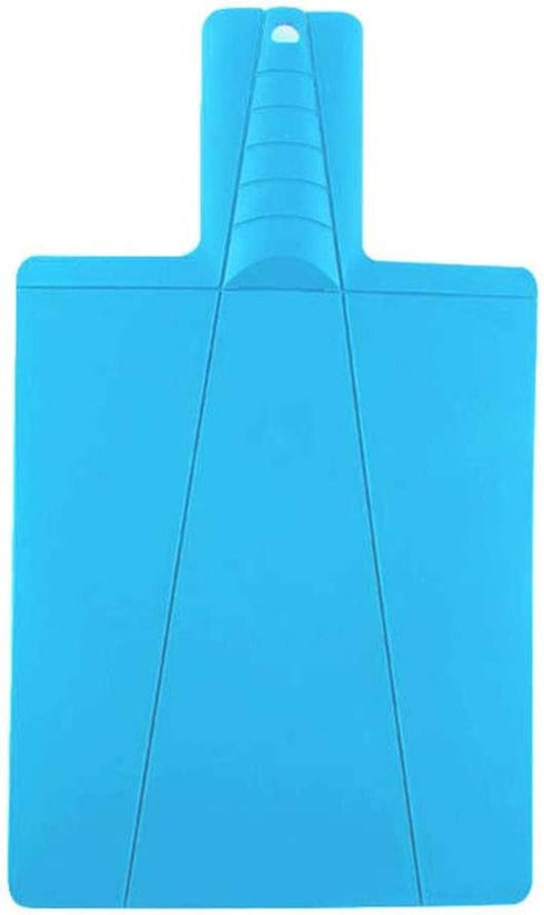 Portable Foldable Chopping Board, Folding Plastic Kitchen Food Cutting Boards for Chopping, Dicing, Slicing, Blue