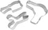 Hair Salon Cookie Cutter Set, 3 Piece from The Cookie Cutter Shop – Tin Plated Steel