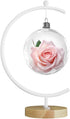 YY YEARCHY Large Metal Ornament Display Stand, Iron Pothook for Hanging Glass Terrarium Globe