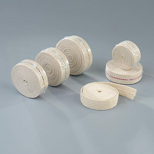 1/2" Inch Flat Cotton Oil Lantern Wick, 6 Foot Roll