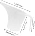 4 Pack Plastic Funnel Pitcher, 1000ml Measuring Cup with Long Spout for Baking and Watering Plants