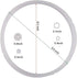 Set of 2 Clear Color Rubber Gaskets for Power Pressure Cooker Sealing Ring, Multi-Cooker 5L 6L 5QT 6QT