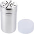 FingerPanPa Stainless Steel Seasoning Shaker with Large Holes and Lid - Grated Cheese
