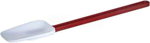 Winco Silicone Spoon Spatula, 16-Inch, White