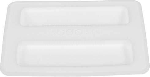 Silicone Toaster Dust Cover, 2 Slice Electric Bread Maker Lid, White Toaster Machine Top Cover Accessories