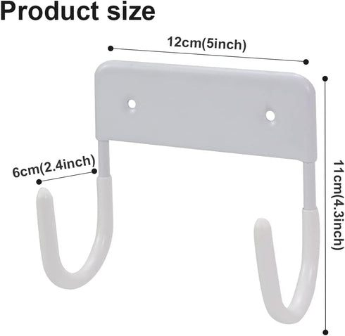 Ironing Board Hanger Wall Mount Organizer, Storage Rack for Laundry Rooms
