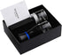Spacenight 2pcs 1.7oz Electric Herb Grinder COMPACT for Flower Buds, USB-Rechargeable, Glass Herb Chamber - Ideal