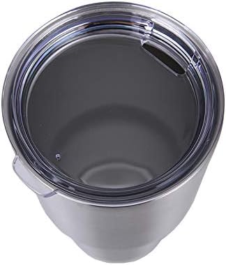 30 oz Tumbler, Double Wall Stainless Steel Insulated Travel Mug with Lid for Hot and Cool Beverages