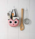 QTMY 2 PACK Cat Sponge Holder Basket with Buckle, Sink Faucet Caddy for Kitchen Bathroom