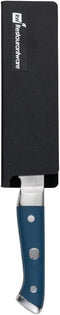 Restaurantware Sensei Knife Sleeve 6.5 x 2 Inch - 1 Knife Protector with Felt Lining, Black Plastic Blade Guard
