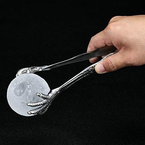 Bar Ice Hockey Special Eagle Claw Shape Serving Tongs, Ice Tongs