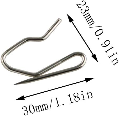 E-outstanding 50 Sets White Plastic Traverse Rod Slides, Rail Glider and Metal Curtain Hooks for Window