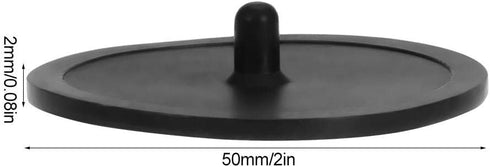 Espresso Blind Filter, Rubber Blind Insert Backflush Disk for 50 mm Espresso Machines