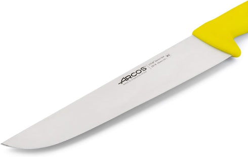 Arcos Butcher Knife, 10 Inch Nitrum Stainless Steel, 250 mm Blade - Professional Cooking Knife for Meat, Fish,