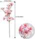 4Pcs Fake Cherry Blossom Flowers, 15.7" Artificial Silk Branches for Home Party Wedding Decoration, Pink