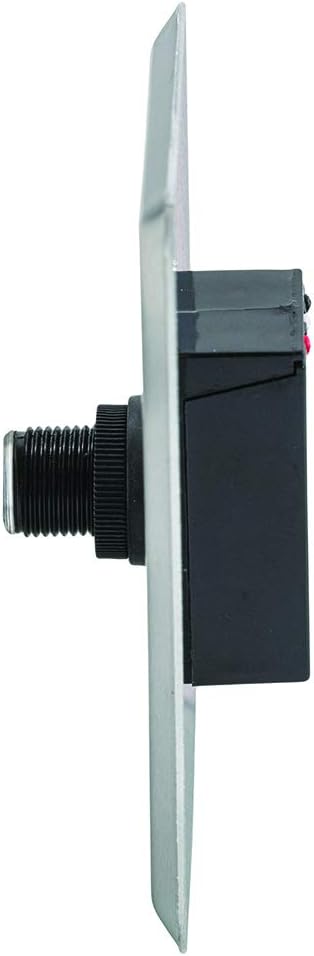 TORK ZB124WP Electronic Photocontrol Button with Wall Plate, 8A LED Rated, 105-305V