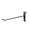 NAHANCO 8" Black Metal GWH8B Gridwall Peg Hooks (Pack of 12)