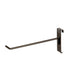 NAHANCO 8" Black Metal GWH8B Gridwall Peg Hooks (Pack of 12)
