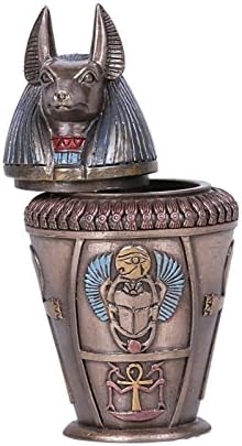 Pacific Giftware Ancient Egyptian Duamutef Canopic Jar for Home Decor