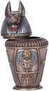 Pacific Giftware Ancient Egyptian Duamutef Canopic Jar for Home Decor