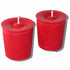 PROTECTION BLEND Palo Santo Sandalwood Scent Red Black Votive Candle for Protection, Mini Spell Candles, Strong Scented