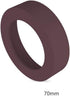 4 PCS Eco-Friendly Non-Slip Silicone Coaster for 20 oz, 30 oz Tumbler (Brown, 70mm)