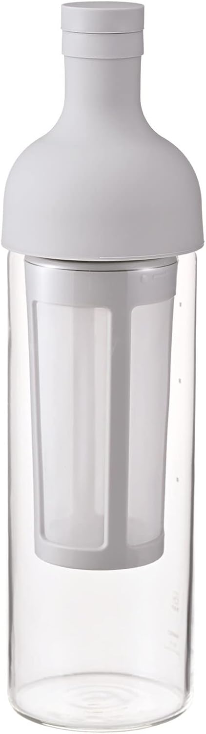 Hario Cold Brew Coffee Wine Bottle, 700ml, Pale Grey