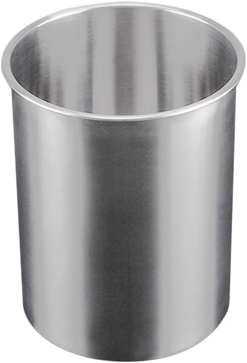 Stainless Steel Wine Cooler Bucket, Wine Bottle Chiller Ice Bucket (2.5L/Silver)