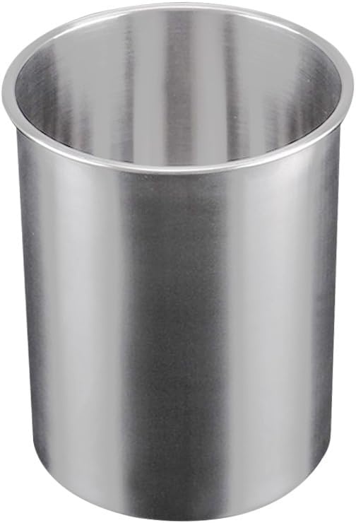 Stainless Steel Wine Cooler Bucket, Wine Bottle Chiller Ice Bucket (2.5L/Silver)