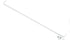 Fantasia Adjustable Width Single Curtain Rod, 66-120 Inch, with Brackets & Hardware, Easy to Install