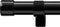 Extra Long Blackout Curtain Rods - 120-inch to 175-inch Heavy Duty Adjustable Outdoor Curtain Rods for Windows, Black