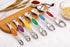 Magnetic Measuring Spoons Set of 6, Stainless Steel Dual Sided Stackable Teaspoon for Dry and Liquid Ingredients