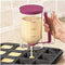 Cupcake Pancake Cookies Cream Dispenser - Cake Mix Jug Baking Essentials Maker Cooking Tools Funnel Measuring Cup