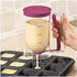 Cupcake Pancake Cookies Cream Dispenser - Cake Mix Jug Baking Essentials Maker Cooking Tools Funnel Measuring Cup