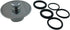 Kingston Brass DTL5304A1 Universal Quick Cover Up Tub Stopper, Polished Chrome