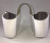 Sink Caddy Sponge Holder- Kitchen Sink Soap Holder-Plastic Saddle Faucet Caddy-Double Organizer for Brushes, Sponges