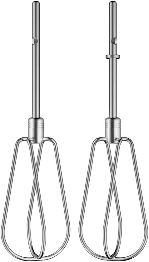 Hand Mixer Turbo Beaters, suitable for KitchenAid W10490648, KHM2B, AP5644233, PS4082859