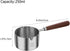 250ML Stainless Steel Sauce Pan with Double Spout for Home Kitchen Cooking