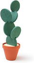 TriPro Original Coasters Set of 6 - Creative Cactus Shaped Design for Holiday Gift & Home Decoration