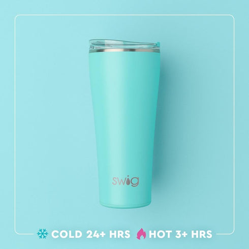 32oz 32 oz, Swig Life Insulated Tumbler, Travel Coffee Tumbler with Lid, Cup Holder Friendly Travel Coffee Mug